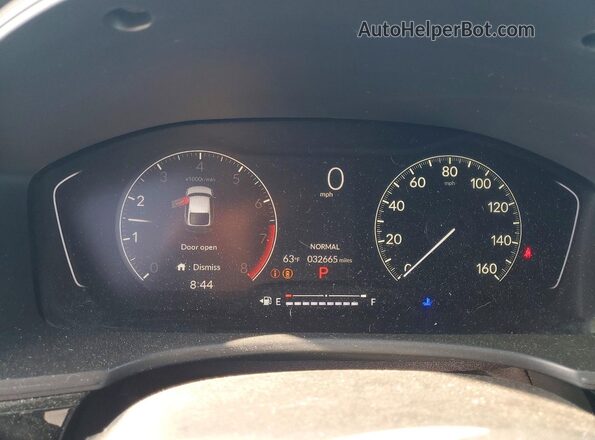 19XFL2H83SE006179 2025 HONDA CIVIC Blue Widok zestawu wskaźników