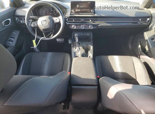 19XFL2H83SE006179 2025 HONDA CIVIC Blue Widok deski rozdzielczej