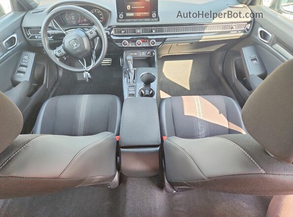19XFL2H84RE020893 2024 HONDA CIVIC Gray Dashboard view
