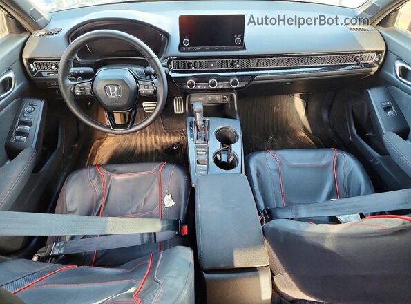 19XFL2H86TE016156 2026 HONDA CIVIC Black Dashboard view