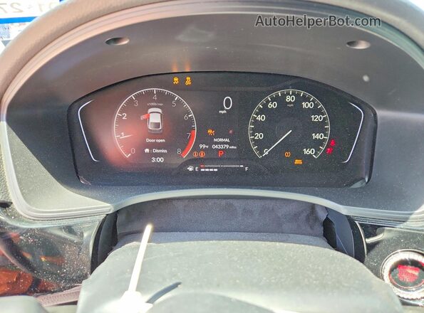 19XFL2H89NE008622 2022 HONDA CIVIC Белый Вид щитка приборов