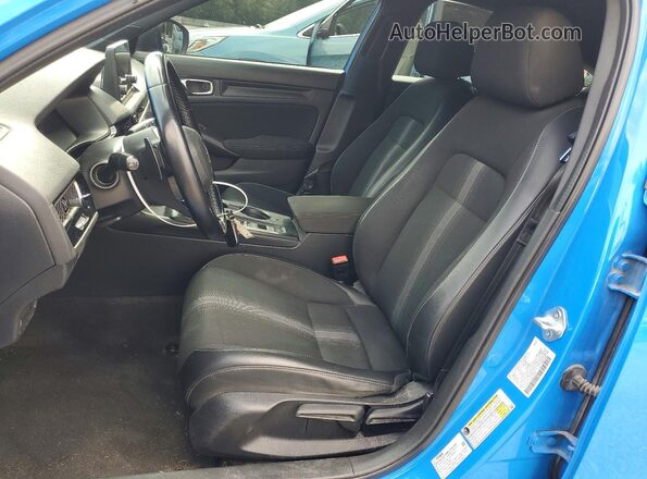 19XFL2H8XNE023081 2022 HONDA CIVIC Blue Вид салону спереду