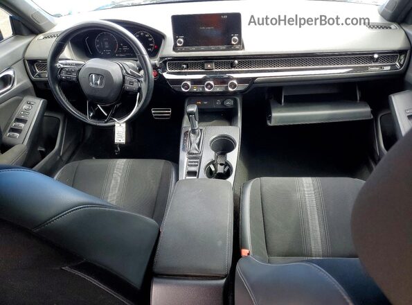 19XFL2H8XNE023081 2022 HONDA CIVIC Blue Вид панелі приладів