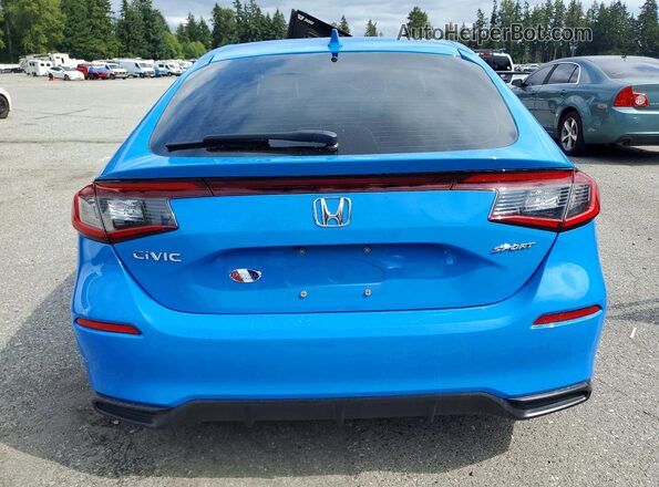 19XFL2H8XNE023081 2022 HONDA CIVIC Blue Вид ззаду