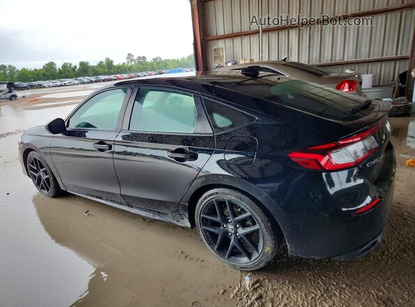 19XFL2H8XNE024201 2022 HONDA CIVIC Black Հետևի ձախ