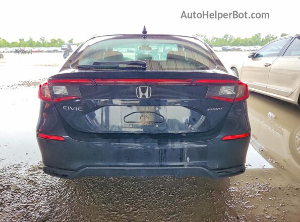 19XFL2H8XNE024201 2022 HONDA CIVIC Black Հետևի տեսք