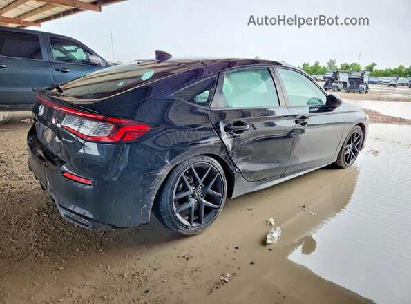19XFL2H8XNE024201 2022 HONDA CIVIC Black Հետևի աջ
