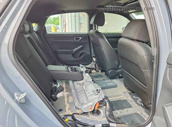 19XFL4H86TE008361 2026 HONDA CIVIC Silver უკანა სავარძლების ხედი