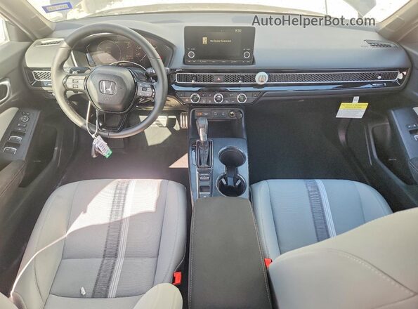 19XFL4H89TE013330 2026 HONDA CIVIC Gray Dashboard view