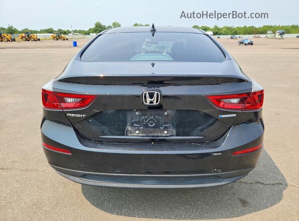 19XZE4F50KE025199 2019 HONDA INSIGHT Black Вид ззаду
