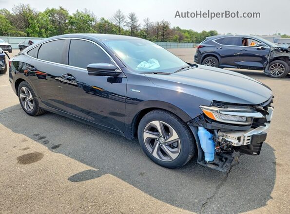 19XZE4F50KE025199 2019 HONDA INSIGHT Black Передня права чверть