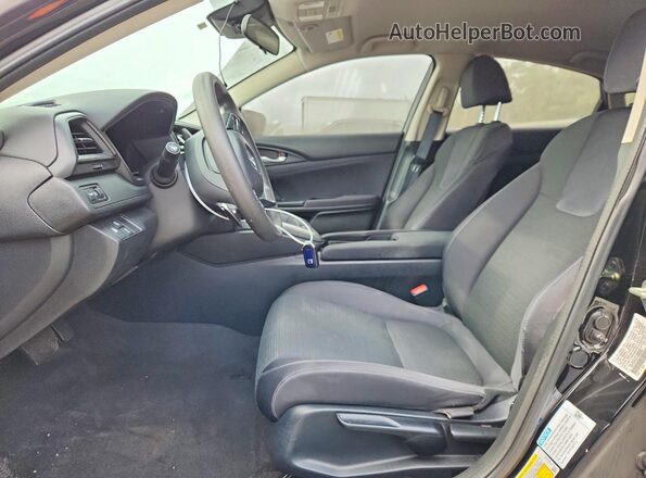 19XZE4F51LE005559 2020 HONDA INSIGHT Black Front interior view