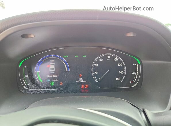 19XZE4F51LE005559 2020 HONDA INSIGHT Black Instrument cluster view