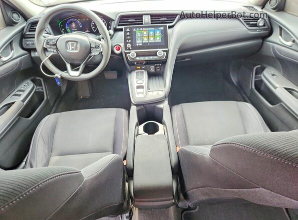 19XZE4F51LE005559 2020 HONDA INSIGHT Black Dashboard view