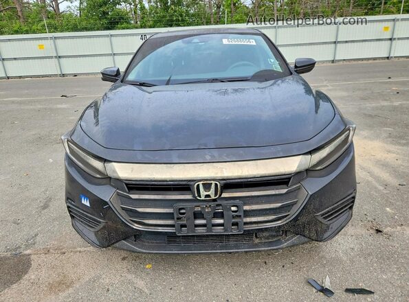 19XZE4F51LE005559 2020 HONDA INSIGHT Black Front view