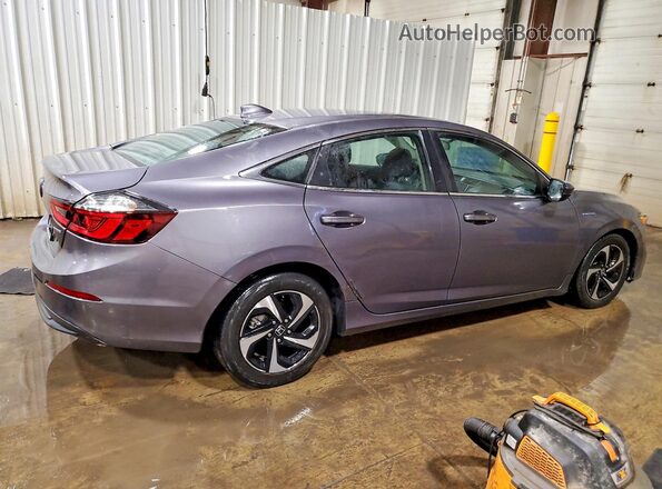 19XZE4F51ME011203 2021 HONDA INSIGHT Gray უკანა მარჯვენა