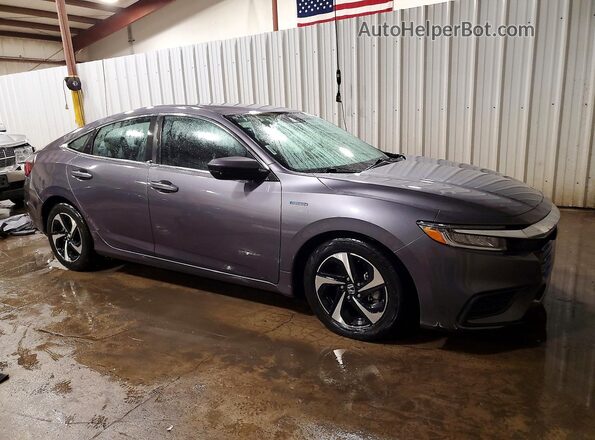 19XZE4F51ME011203 2021 HONDA INSIGHT Gray წინა მარჯვენა