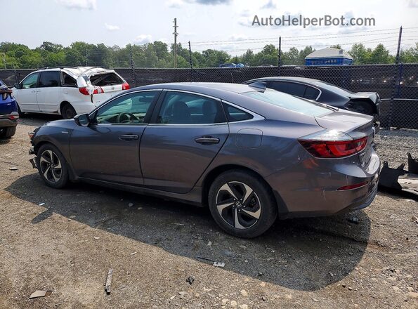 19XZE4F52ME001098 2021 HONDA INSIGHT Gray Trasero izquierdo