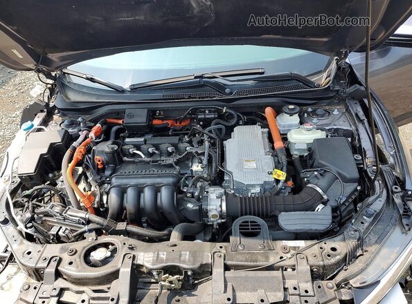 19XZE4F52ME001098 2021 HONDA INSIGHT Gray Vista interior trasera