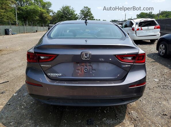 19XZE4F52ME001098 2021 HONDA INSIGHT Gray Vista trasera