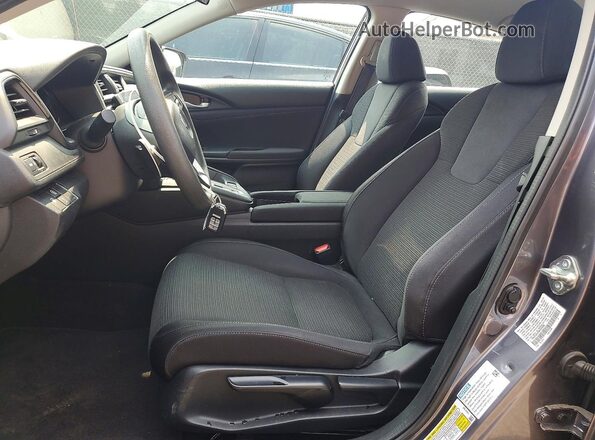 19XZE4F52ME001098 2021 HONDA INSIGHT Gray Vista interior delantera