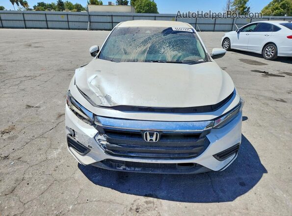 19XZE4F53LE008205 2020 HONDA INSIGHT Белый Вид спереди