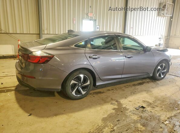 19XZE4F55ME005176 2021 HONDA INSIGHT Gray Rear right