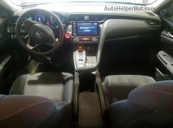 19XZE4F55ME005176 2021 HONDA INSIGHT Gray Dashboard view