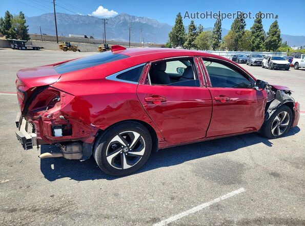 19XZE4F55ME007199 2021 HONDA INSIGHT Burgundy Задня права чверть