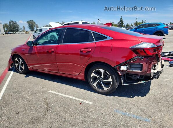 19XZE4F55ME007199 2021 HONDA INSIGHT Burgundy Задня ліва чверть