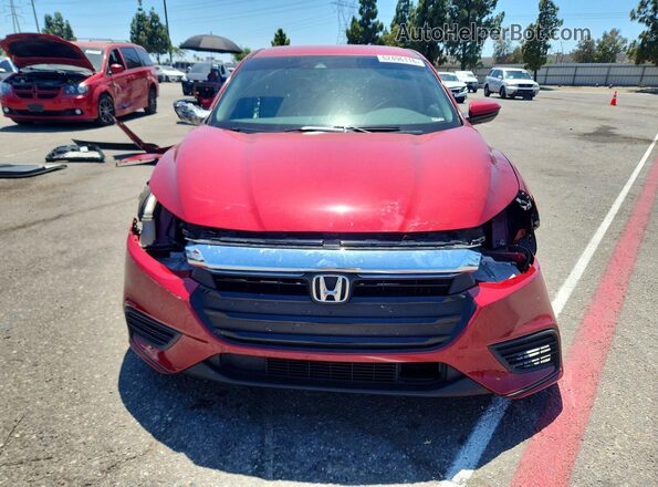 19XZE4F55ME007199 2021 HONDA INSIGHT Burgundy Вид спереду