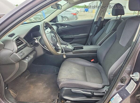 19XZE4F58ME010372 2021 HONDA INSIGHT Gray წინა სალონის ხედი