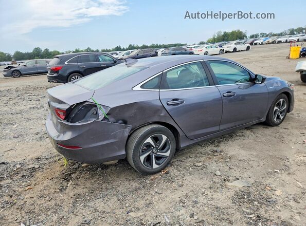 19XZE4F58ME010372 2021 HONDA INSIGHT Gray უკანა მარჯვენა