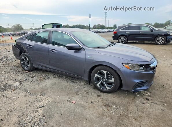 19XZE4F58ME010372 2021 HONDA INSIGHT Gray წინა მარჯვენა