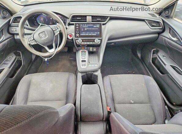 19XZE4F58ME010372 2021 HONDA INSIGHT Gray წინა პანელის ხედი