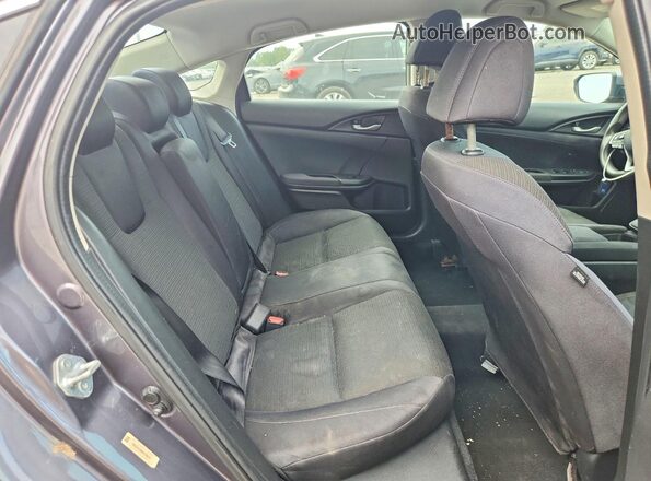 19XZE4F58ME010372 2021 HONDA INSIGHT Gray უკანა სავარძლების ხედი
