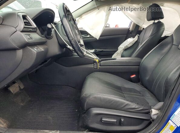 19XZE4F92KE006673 2019 HONDA INSIGHT Blue Вид салону спереду