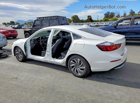 19XZE4F96LE010601 2020 HONDA INSIGHT White უკანა მარცხენა
