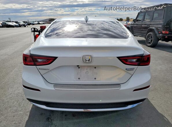 19XZE4F96LE010601 2020 HONDA INSIGHT White უკანა ხედი