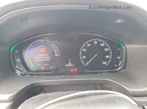 19XZE4F97NE008990 2022 HONDA INSIGHT Blue Vista del cuadro de instrumentos