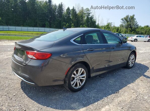 1C3CCCAB0GN181883 2016 CHRYSLER 200 Угольный Задняя правая четверть