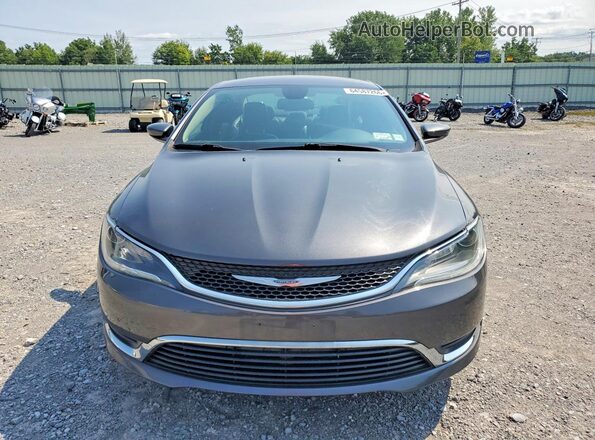 1C3CCCAB0GN181883 2016 CHRYSLER 200 Угольный Вид спереди