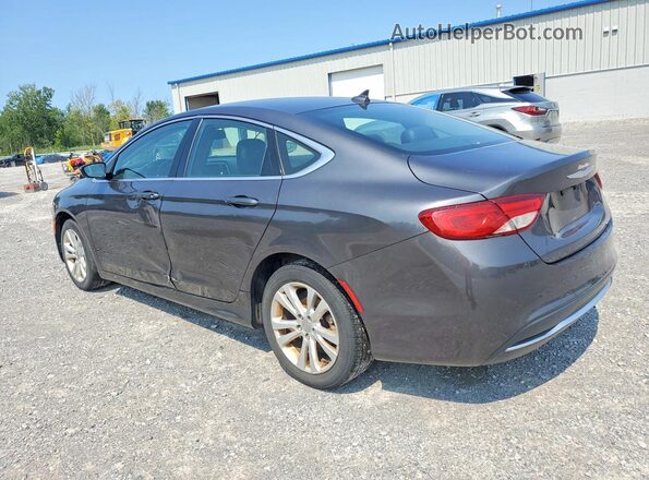 1C3CCCAB0GN181883 2016 CHRYSLER 200 Угольный Задняя левая четверть