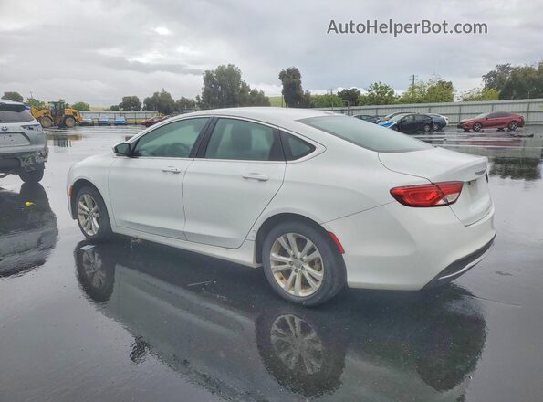 1C3CCCAB1GN154790 2016 CHRYSLER 200 White Задня ліва чверть