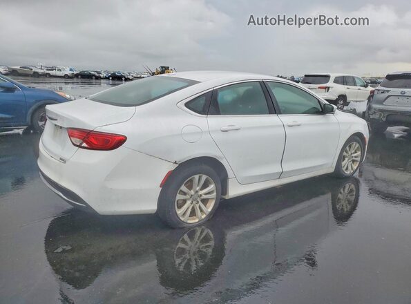 1C3CCCAB1GN154790 2016 CHRYSLER 200 White Задня права чверть