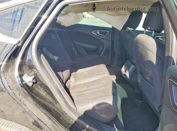 1C3CCCAB3GN119183 2016 CHRYSLER 200 Black Вид задніх сидінь