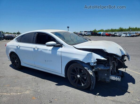 1C3CCCAB3GN137117 2016 CHRYSLER 200 White Przód prawy