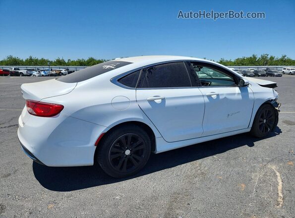 1C3CCCAB3GN137117 2016 CHRYSLER 200 White Tył prawy