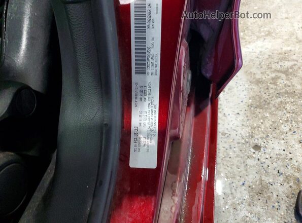 1C3CCCAB3GN148246 2016 CHRYSLER 200 Maroon Vista del compartimento del motor