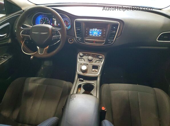 1C3CCCAB3GN148246 2016 CHRYSLER 200 Maroon Vista del salpicadero